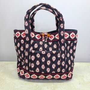 Vera Bradley Classic Black Little Tote
